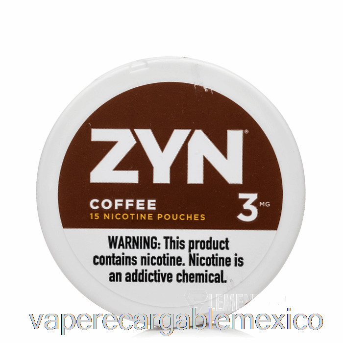 Vape Recargable Zyn Bolsas De Nicotina - Café 3 Mg